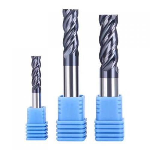 HRC50 4 Flute Square Carbide End Mills for Steel