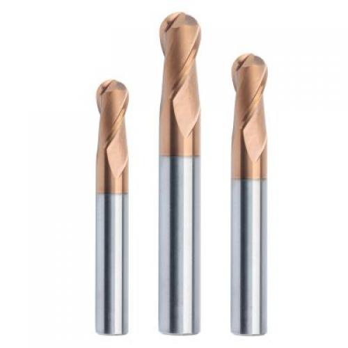 Stainless Steel Ball 2 Flute Carbide End Mills