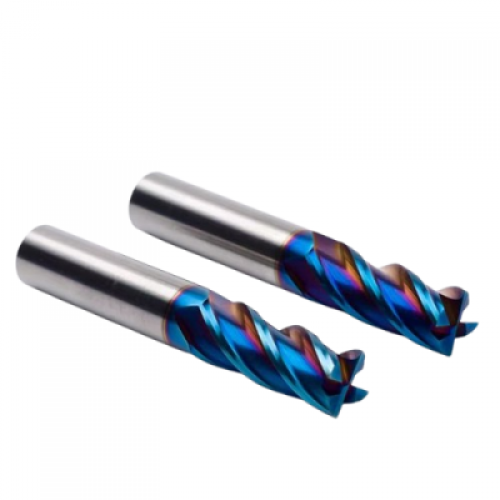 HRC65 NANO Solid Carbide 4 Flute End Mills